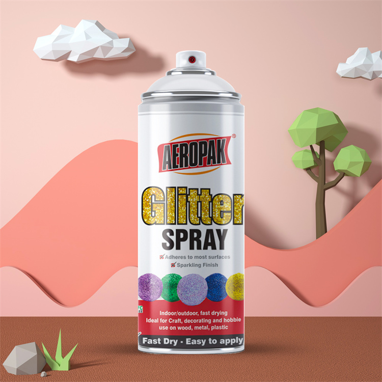 Aeropak Gold Glitter Spray Paint Sparkle Spray Paint